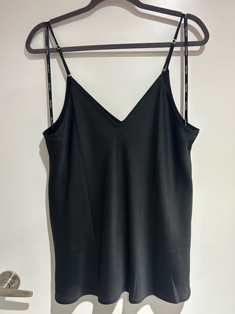 Calvin Klein Black Modern Essentials Cami NWT